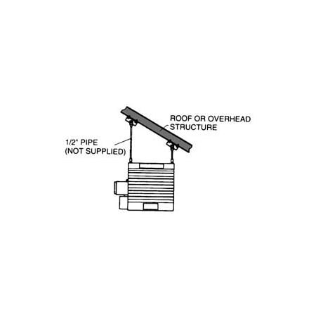 Tpi TPI Ceiling Mount Kit for Hazardous Location Heaters HLHM